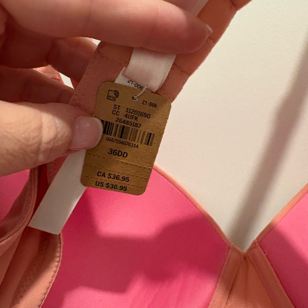 PINK Victoria's Secret Coral Bra - Picture 6 of 7